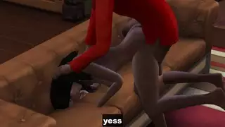 الاخ النائم وصديقات اخته متارجم