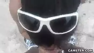 في الهواء الطلق الإذلال الديوث زوجة في الثلاثية